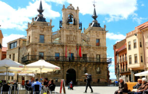 Astorga Spain central square